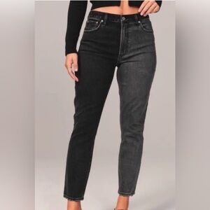 Abercrombie & Fitch Two-Tone Black and Gray Skinny Jeans